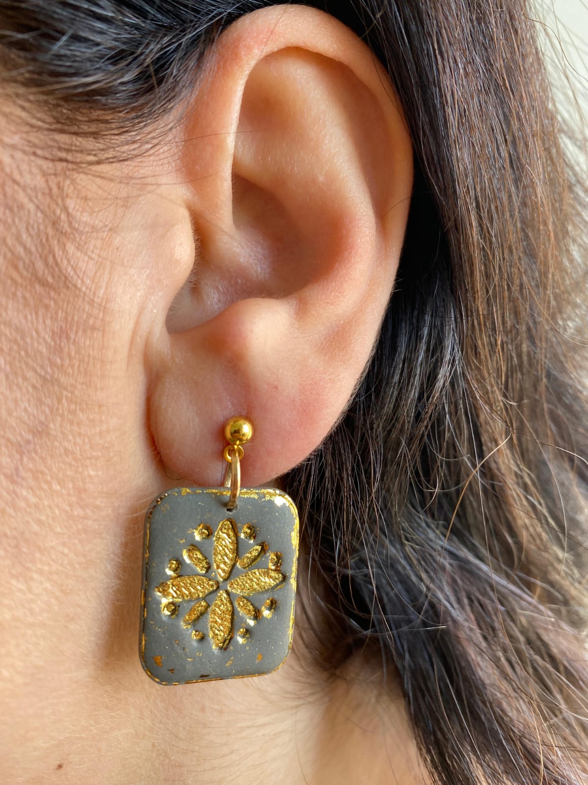 Mearrings.nl - Elegance - Beach Stones - Earrings - Polymeerklei_Earrings - Blossom