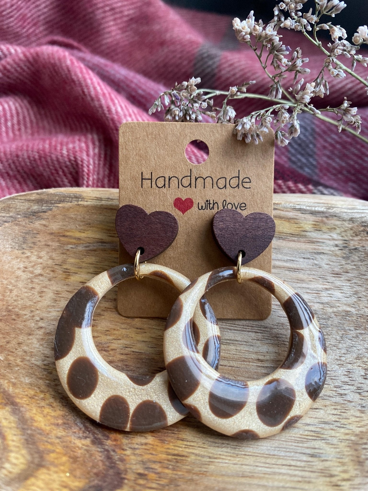 Mearrings.nl - Elegance - Beach Stones - Earrings - Polymeerklei_Earrings - Blossom