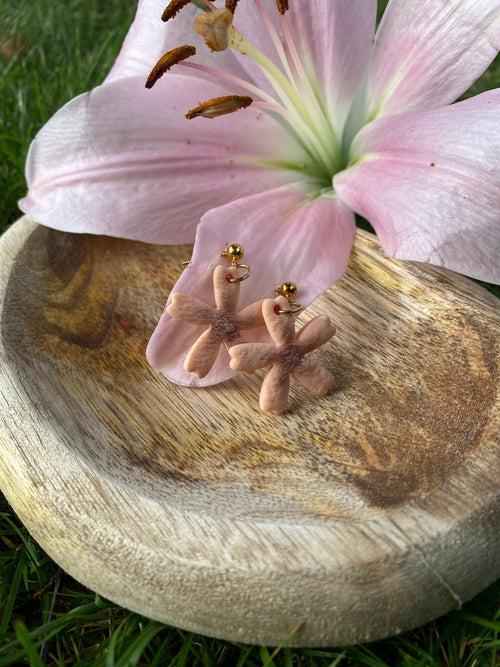 Mearrings.nl - Elegance - Beach Stones - Earrings - Polymeerklei_Earrings - Blossom