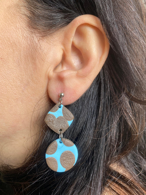 Mearrings.nl - Elegance - Beach Stones - Earrings - Polymeerklei_Earrings - Blossom