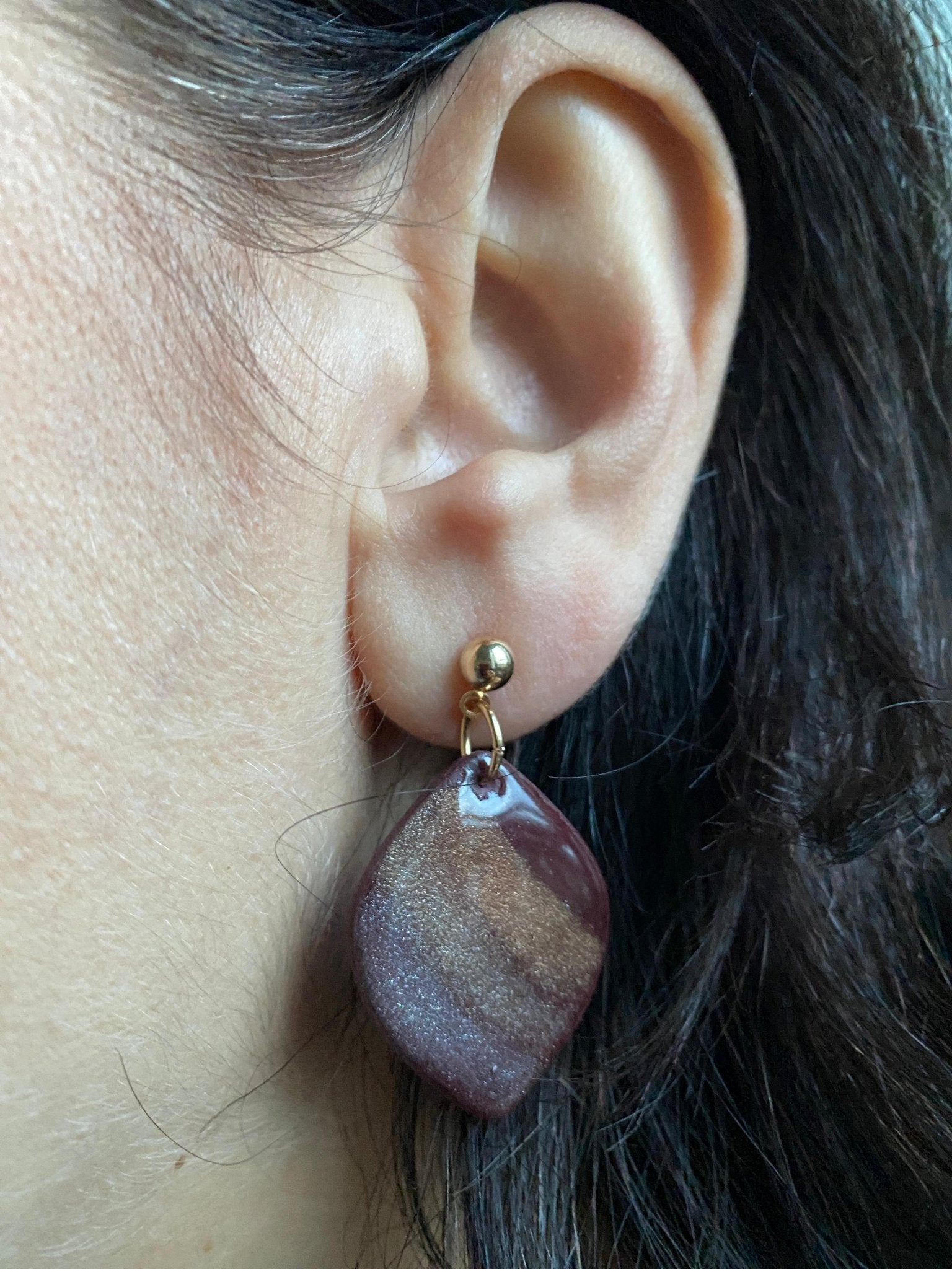 Mearrings.nl - Elegance - Beach Stones - Earrings - Polymeerklei_Earrings - Blossom