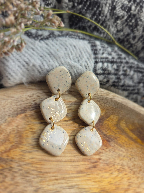 Mearrings.nl - Elegance - Beach Stones - Earrings - Polymeerklei_Earrings - Blossom