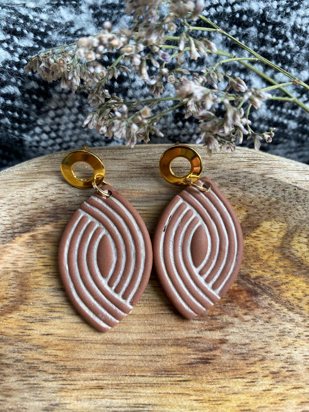 Mearrings.nl - Elegance - Beach Stones - Earrings - Polymeerklei_Earrings - Blossom