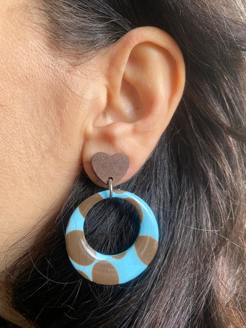 Mearrings.nl - Elegance - Beach Stones - Earrings - Polymeerklei_Earrings - Blossom
