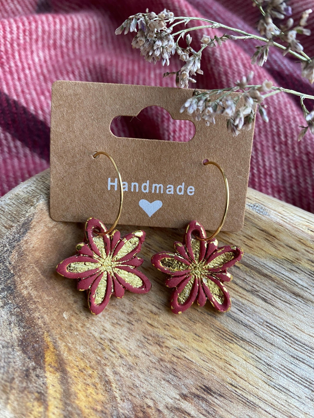 Mearrings.nl - Elegance - Beach Stones - Earrings - Polymeerklei_Earrings - Blossom