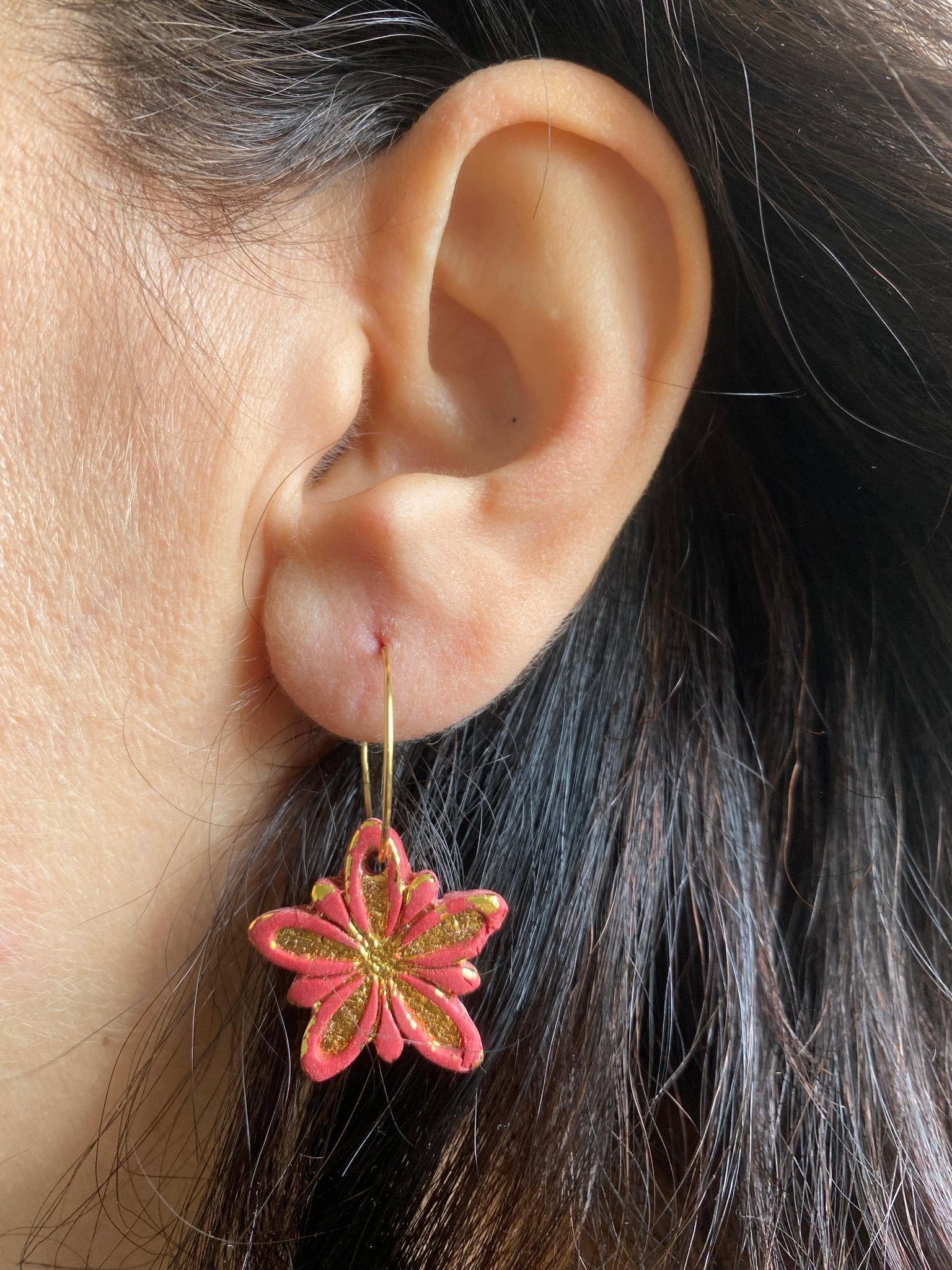 Mearrings.nl - Elegance - Beach Stones - Earrings - Polymeerklei_Earrings - Blossom