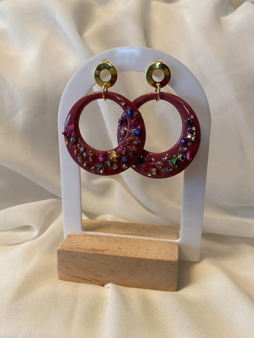 Mearrings.nl - Elegance - Beach Stones - Earrings - Polymeerklei_Earrings - Blossom