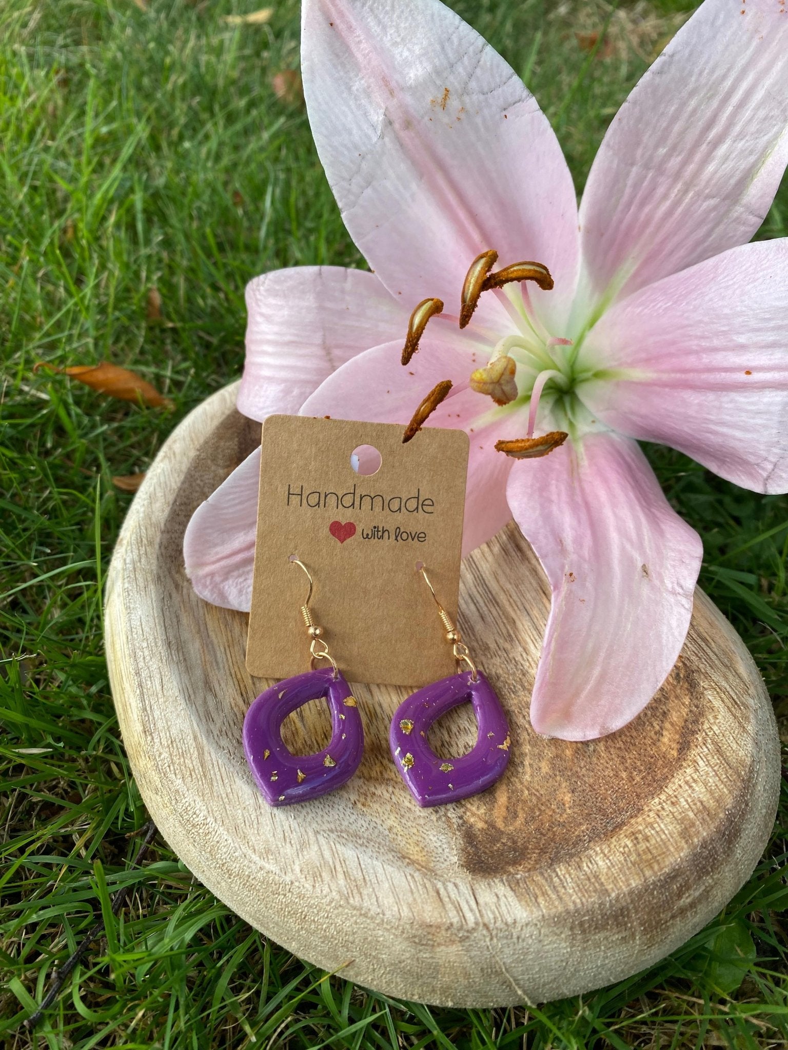 Mearrings.nl - Elegance - Beach Stones - Earrings - Polymeerklei_Earrings - Blossom