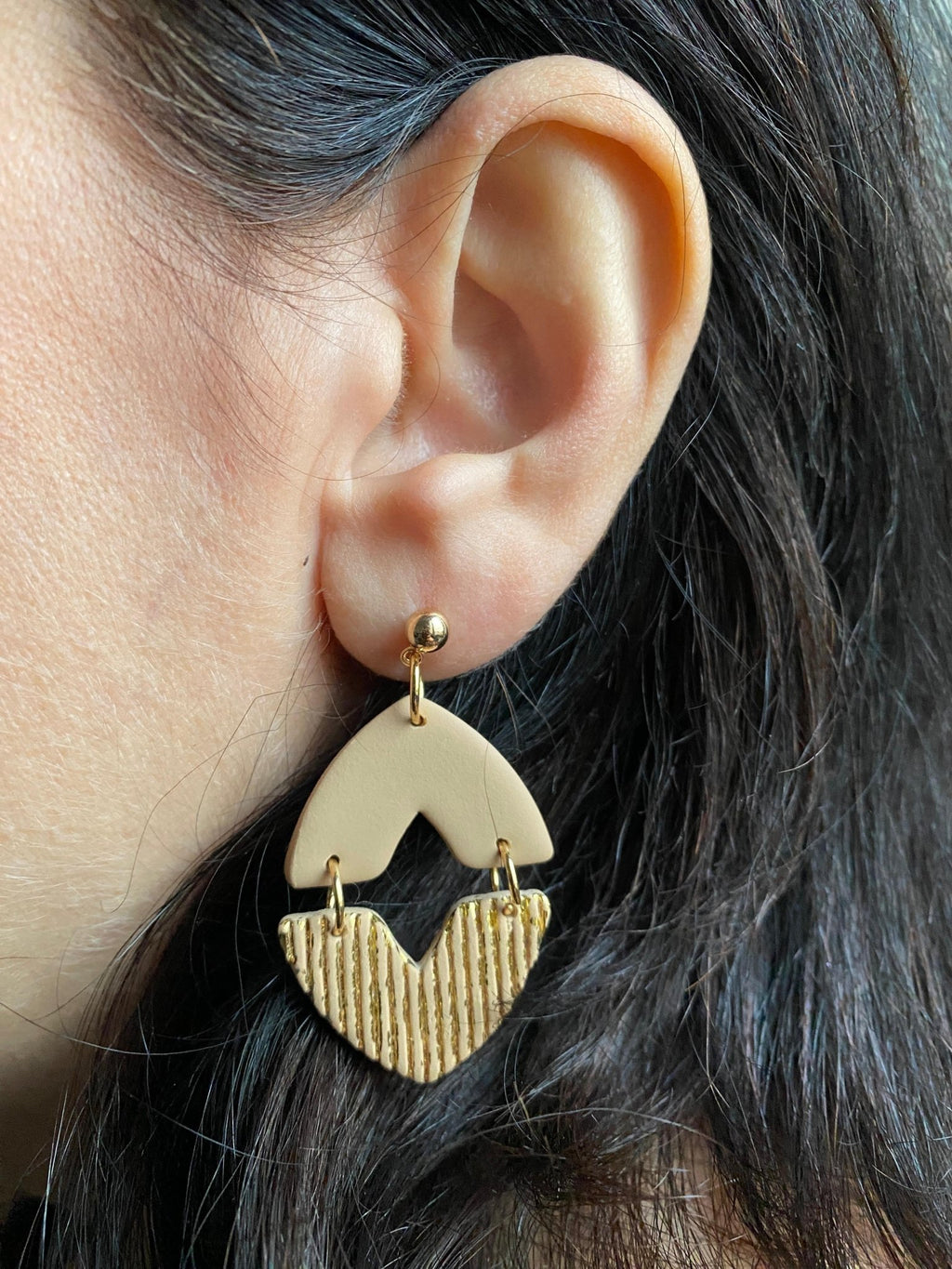 Mearrings.nl - Elegance - Beach Stones - Earrings - Polymeerklei_Earrings - Blossom