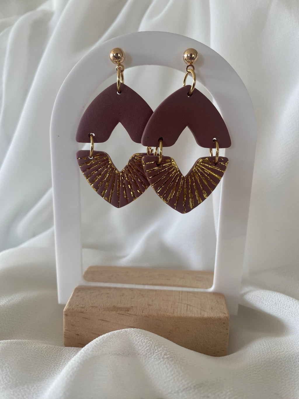 Mearrings.nl - Elegance - Beach Stones - Earrings - Polymeerklei_Earrings - Blossom
