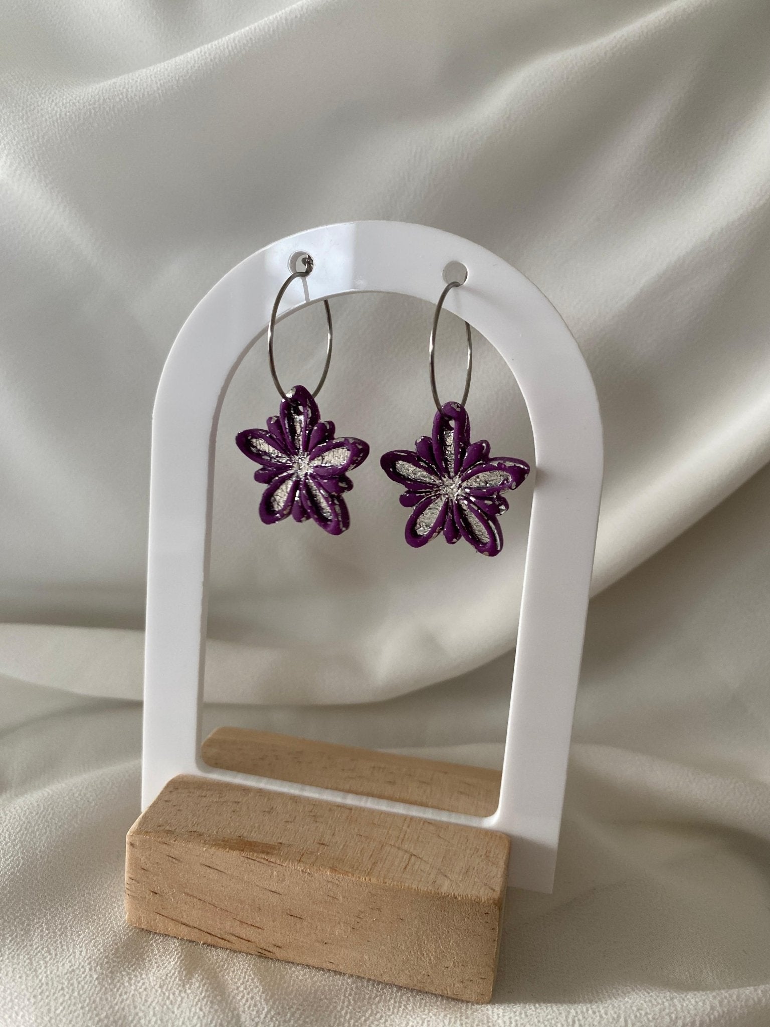 Mearrings.nl - Elegance - Beach Stones - Earrings - Polymeerklei_Earrings - Blossom