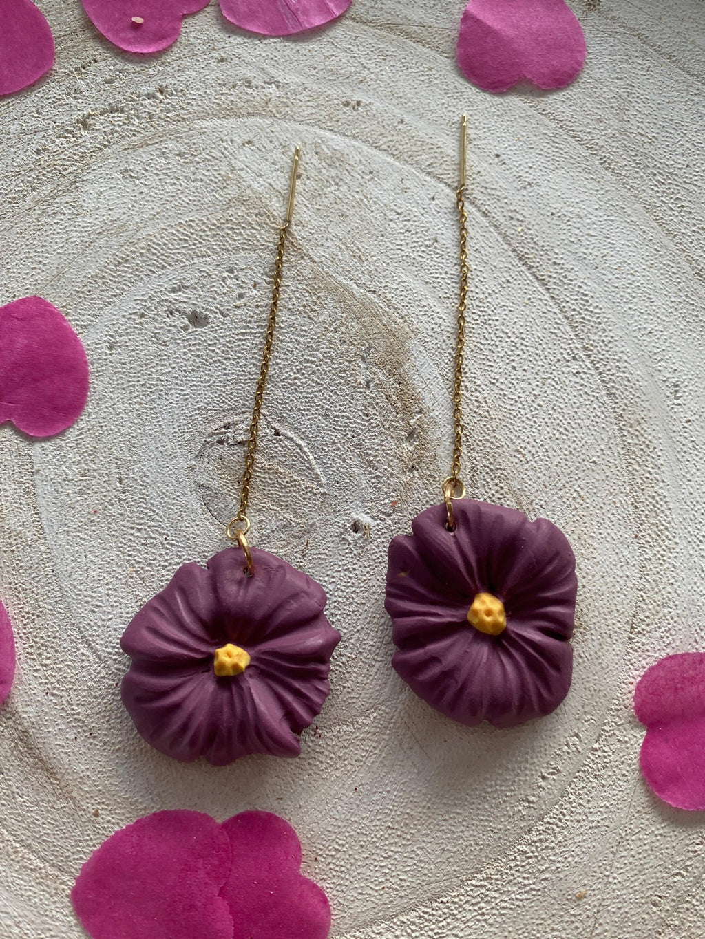 Mearrings.nl - Elegance - Beach Stones - Earrings - Polymeerklei_Earrings - Blossom