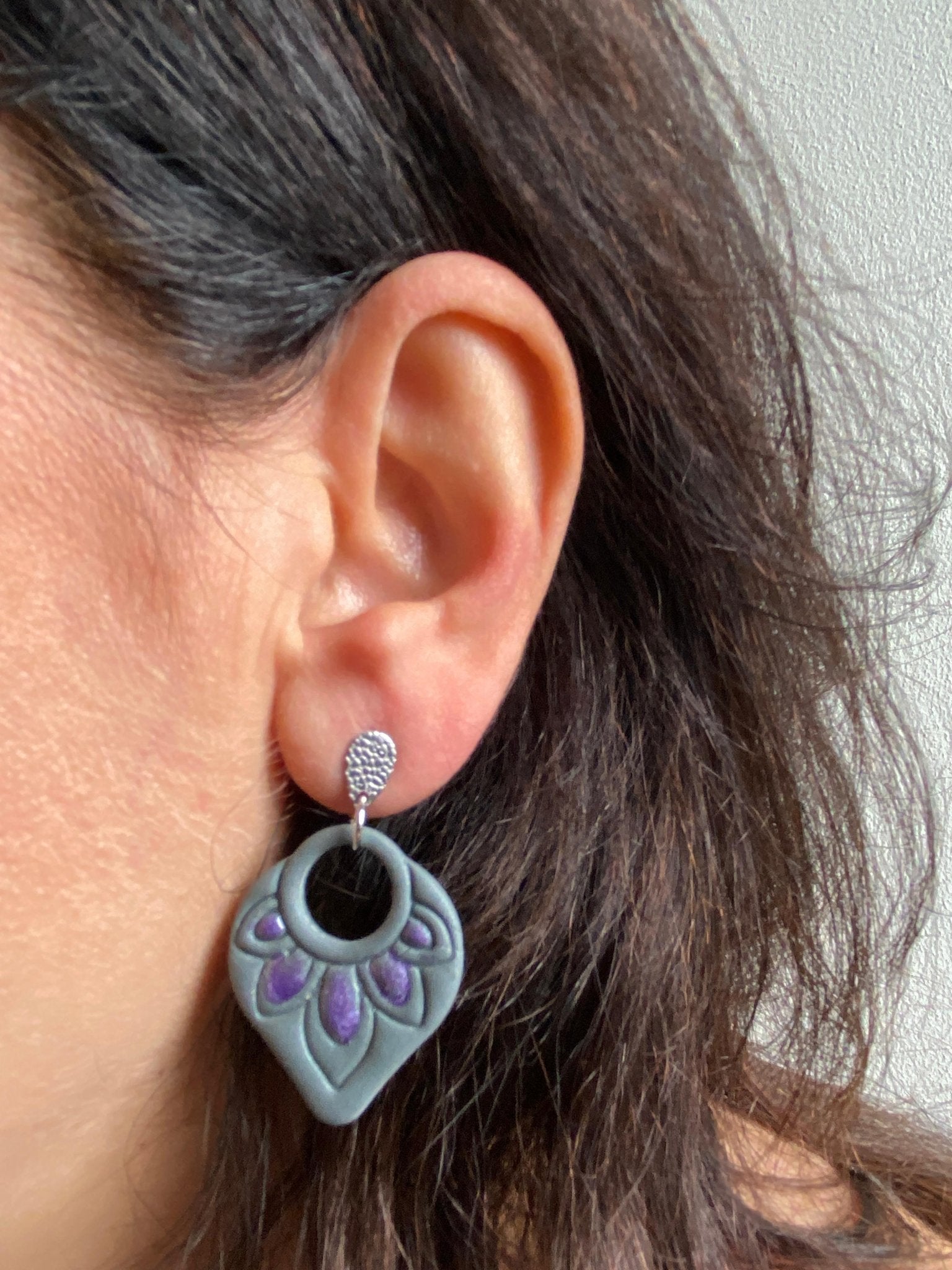 Mearrings.nl - Elegance - Beach Stones - Earrings - Polymeerklei_Earrings - Blossom