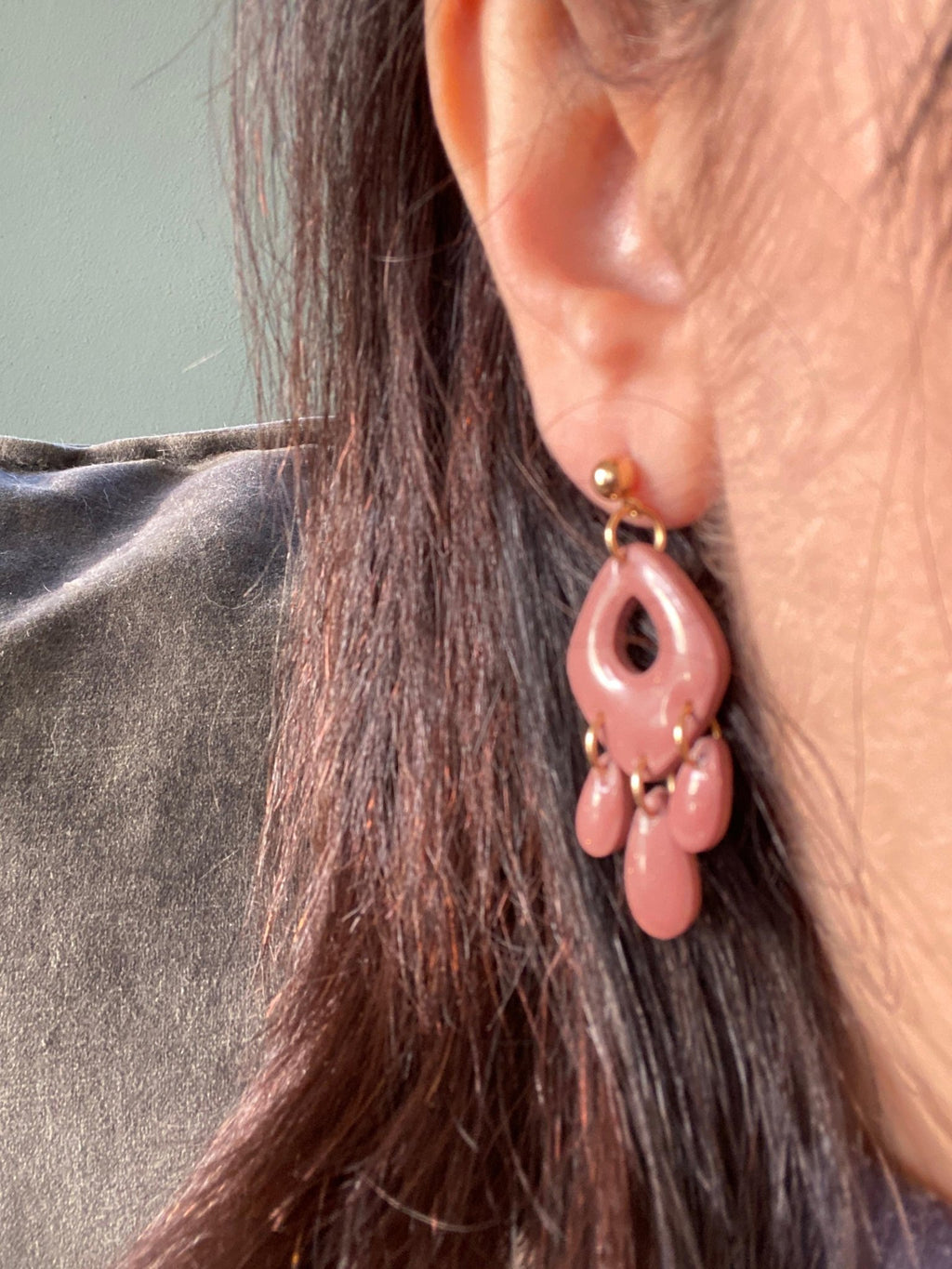 Mearrings.nl - Elegance - Beach Stones - Earrings - Polymeerklei_Earrings - Blossom
