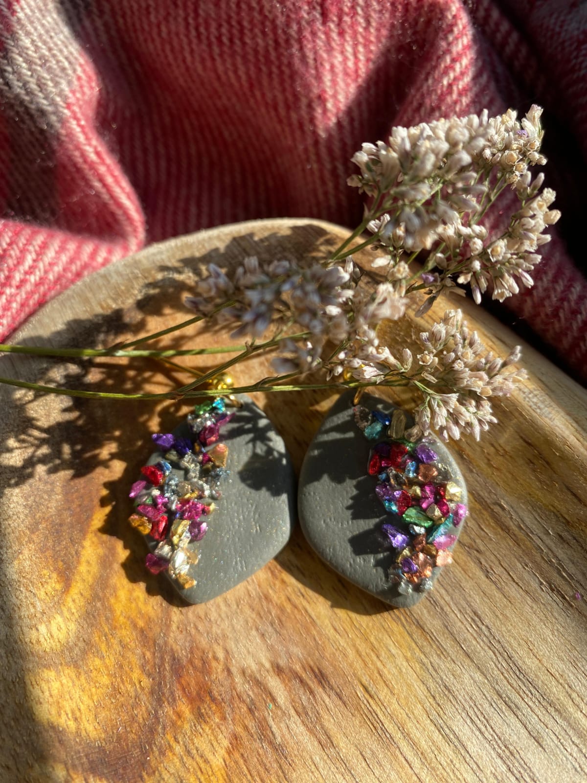 Mearrings.nl - Elegance - Beach Stones - Earrings - Polymeerklei_Earrings - Blossom