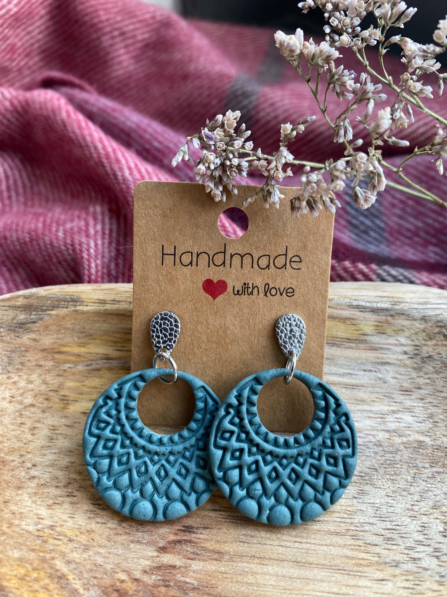 Mearrings.nl - Elegance - Beach Stones - Earrings - Polymeerklei_Earrings - Blossom