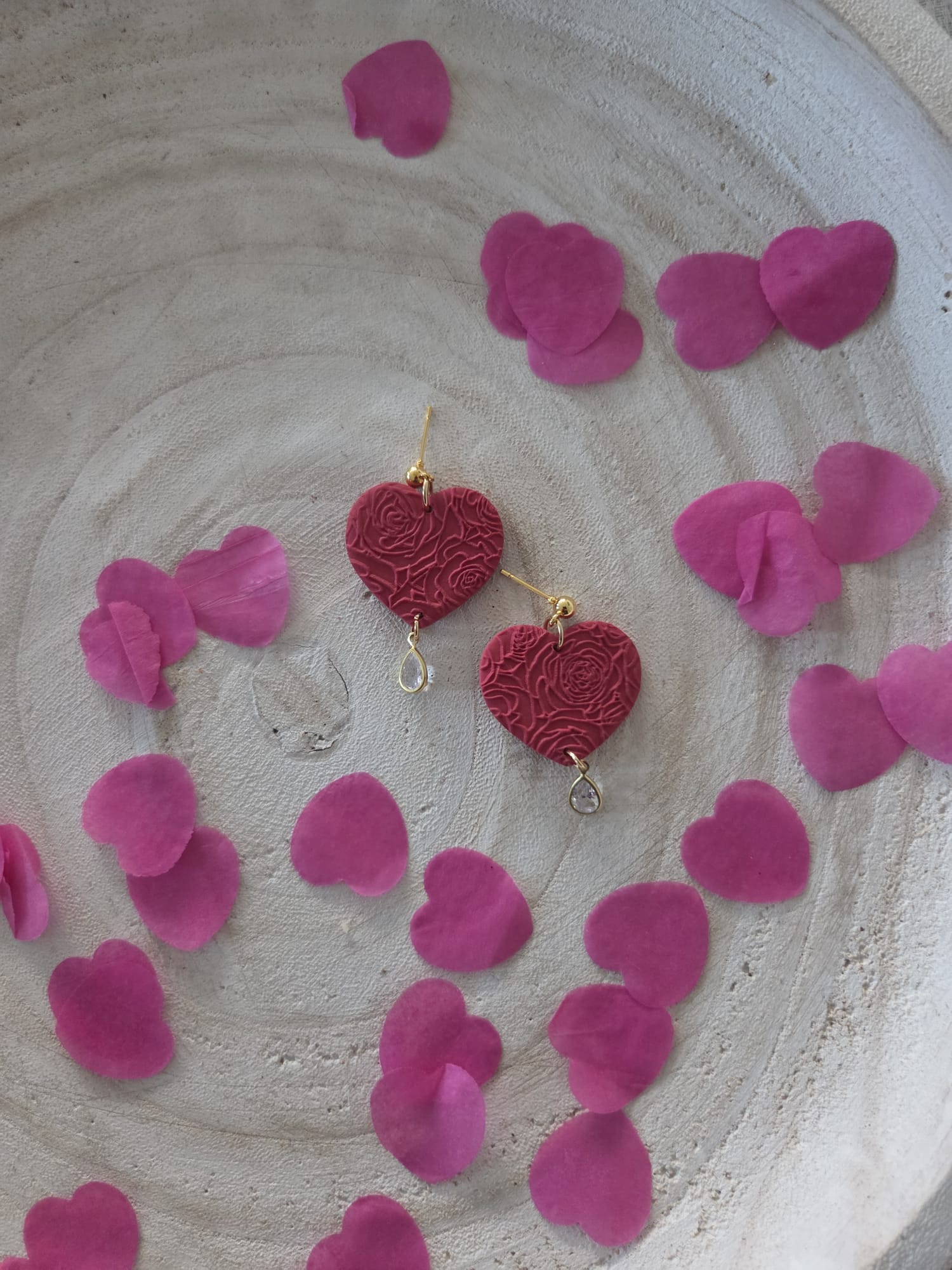 Mearrings.nl - Elegance - Beach Stones - Earrings - Polymeerklei_Earrings - Blossom