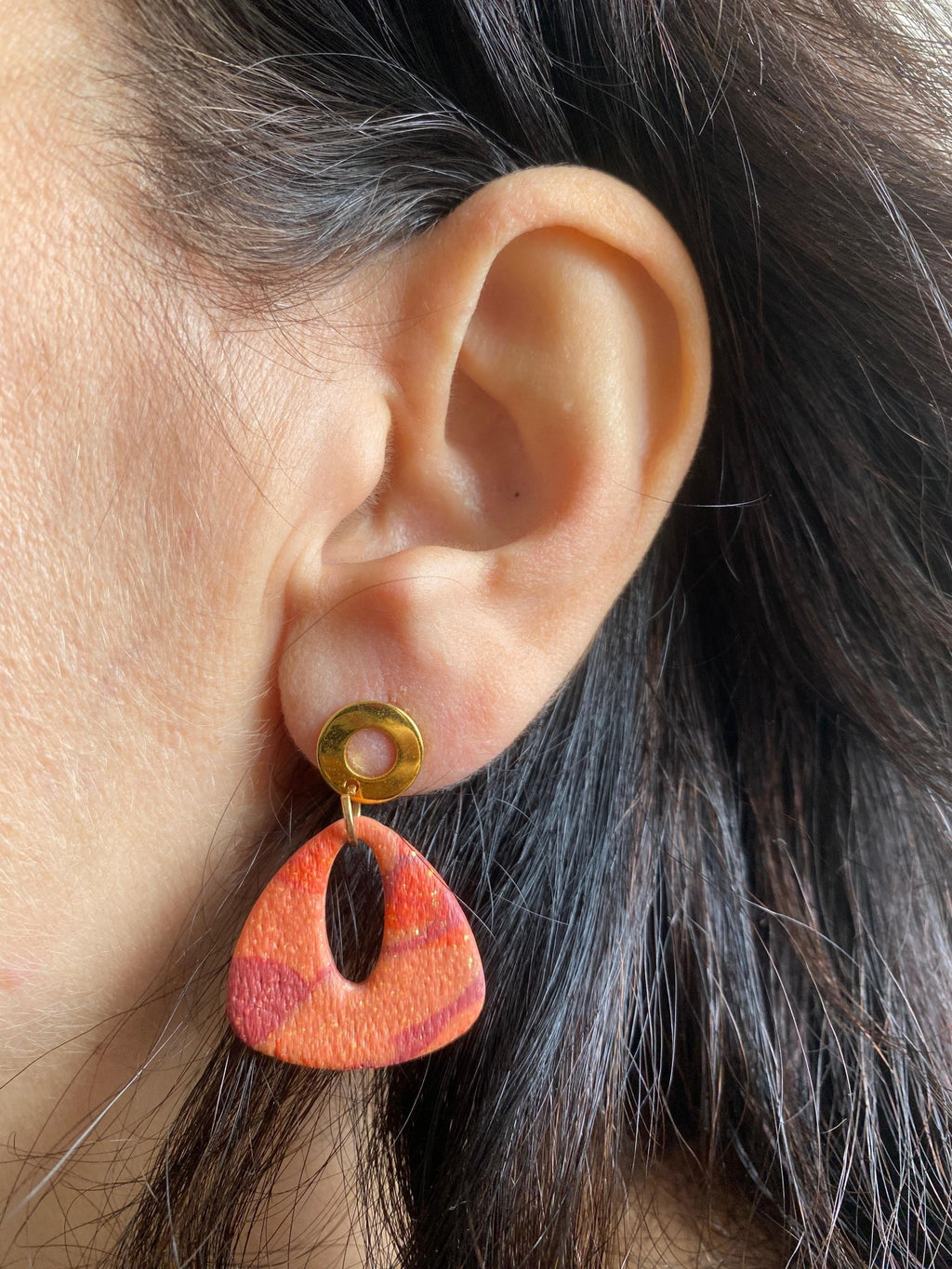 Mearrings.nl - Elegance - Beach Stones - Earrings - Polymeerklei_Earrings - Blossom