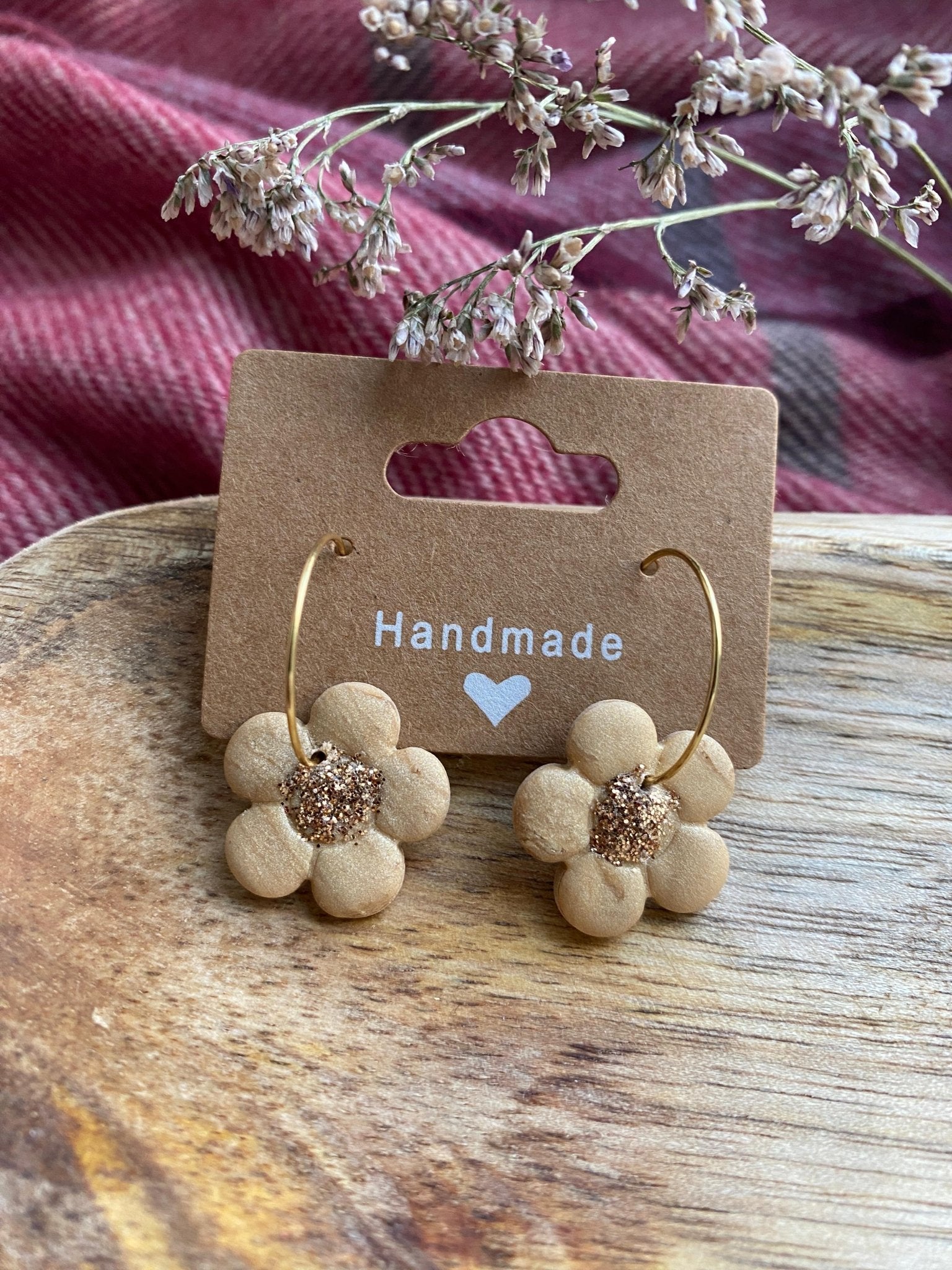 Mearrings.nl - Elegance - Beach Stones - Earrings - Polymeerklei_Earrings - Blossom