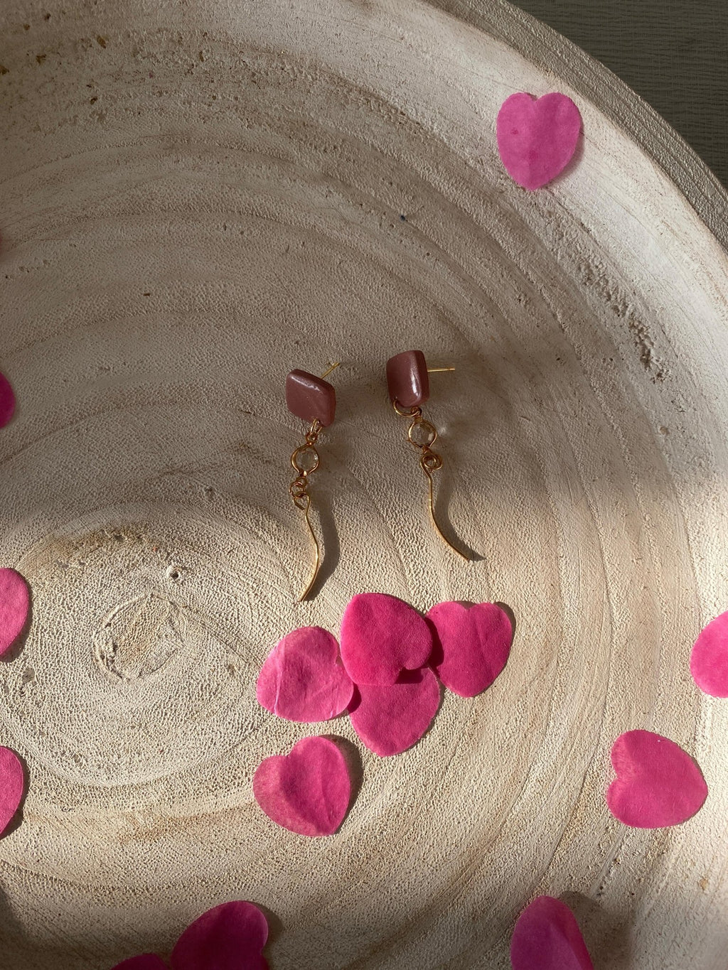 Mearrings.nl - Elegance - Beach Stones - Earrings - Polymeerklei_Earrings - Blossom