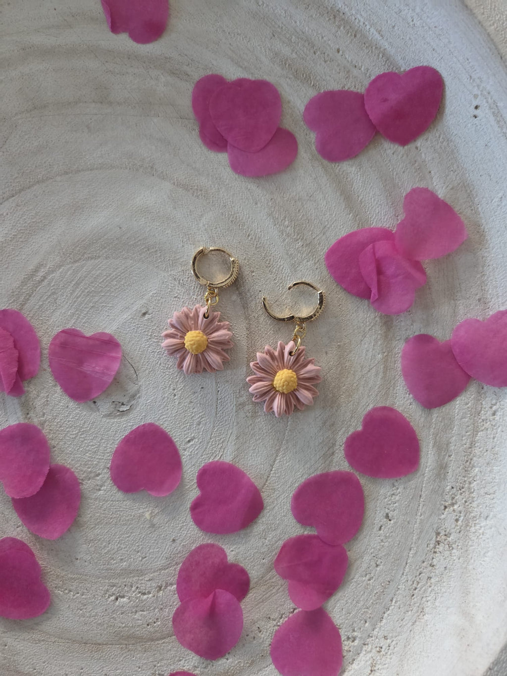 Mearrings.nl - Elegance - Beach Stones - Earrings - Polymeerklei_Earrings - Blossom