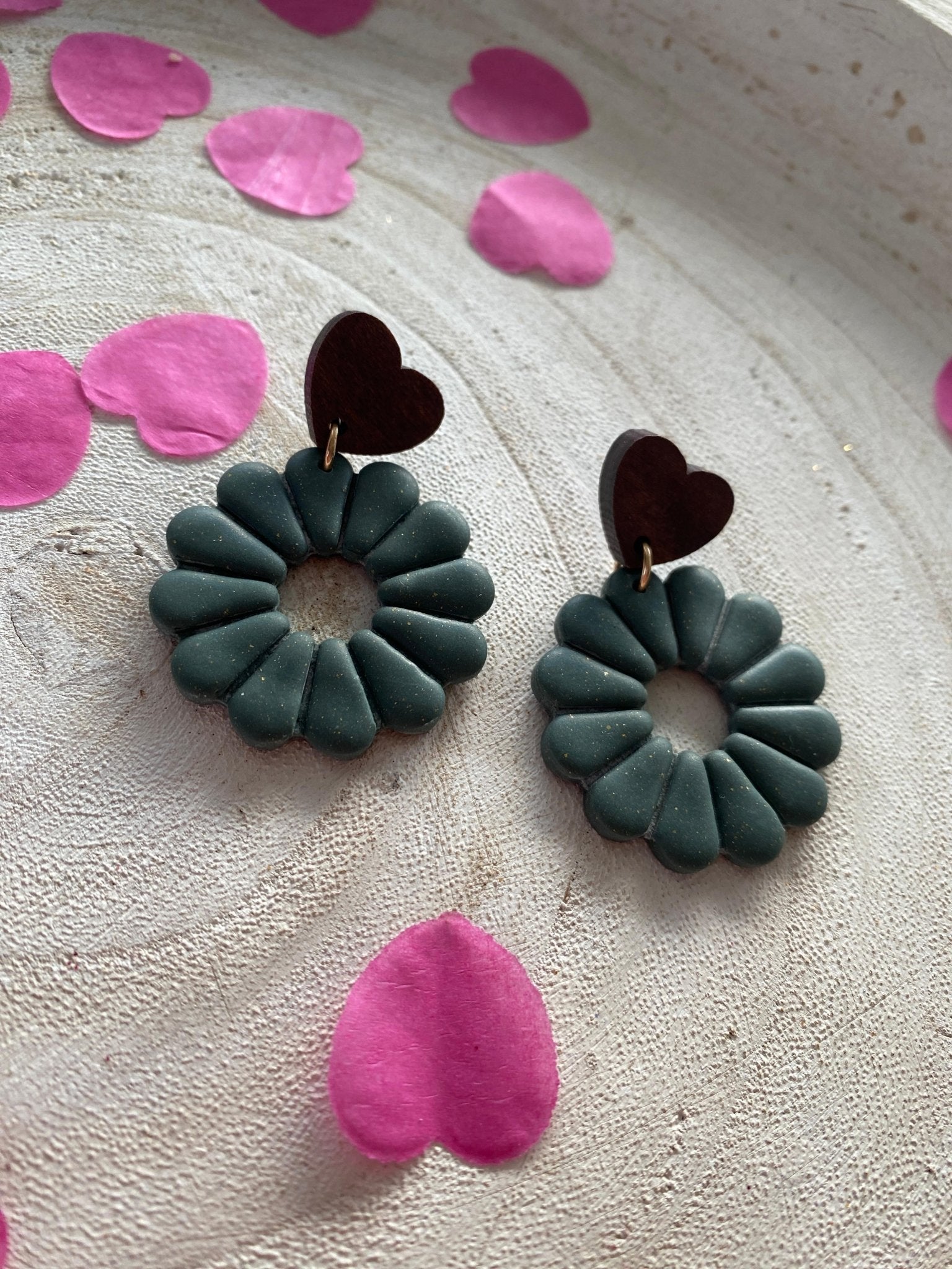 Mearrings.nl - Elegance - Beach Stones - Earrings - Polymeerklei_Earrings - Blossom