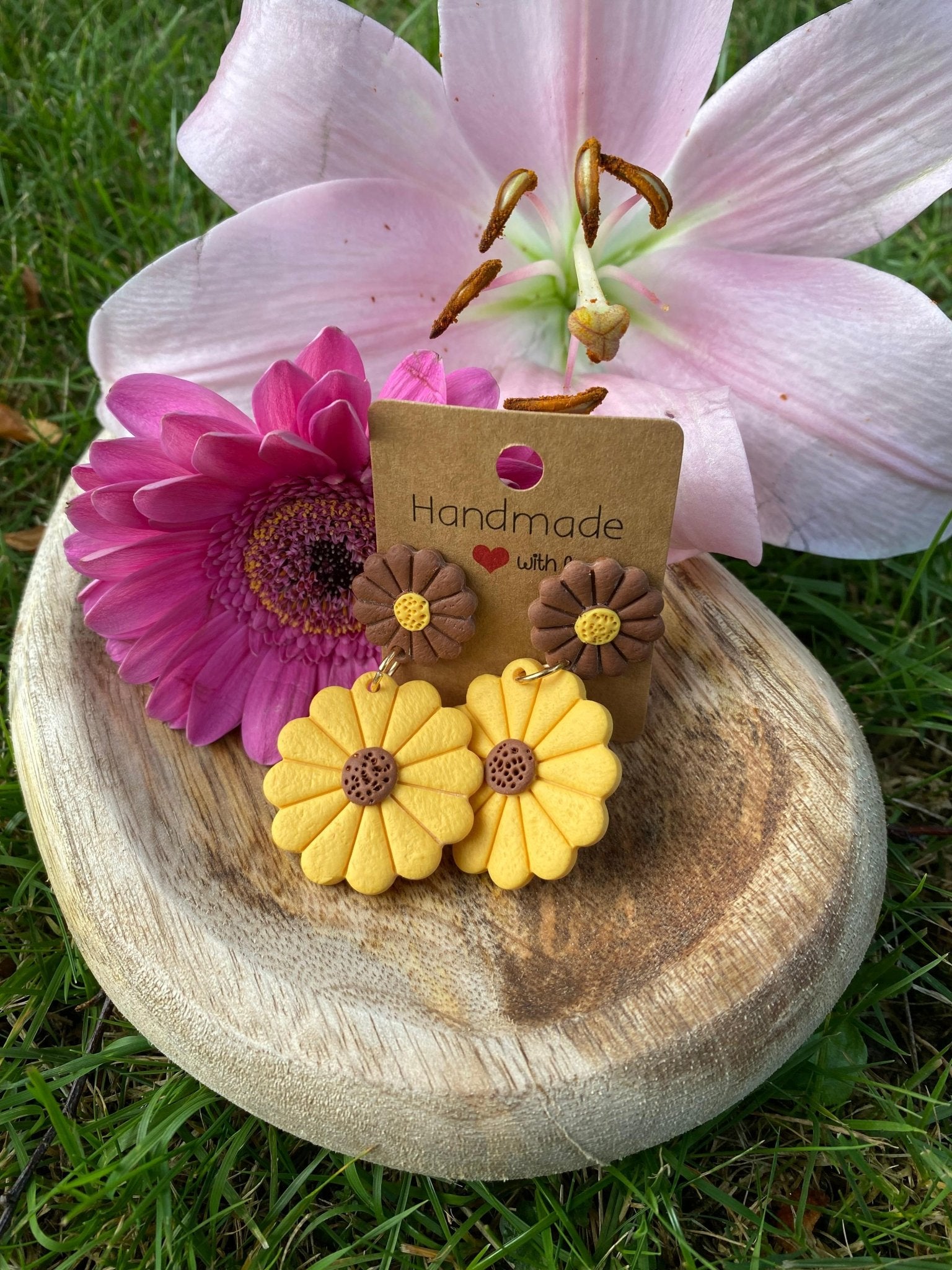 Mearrings.nl - Elegance - Beach Stones - Earrings - Polymeerklei_Earrings - Blossom