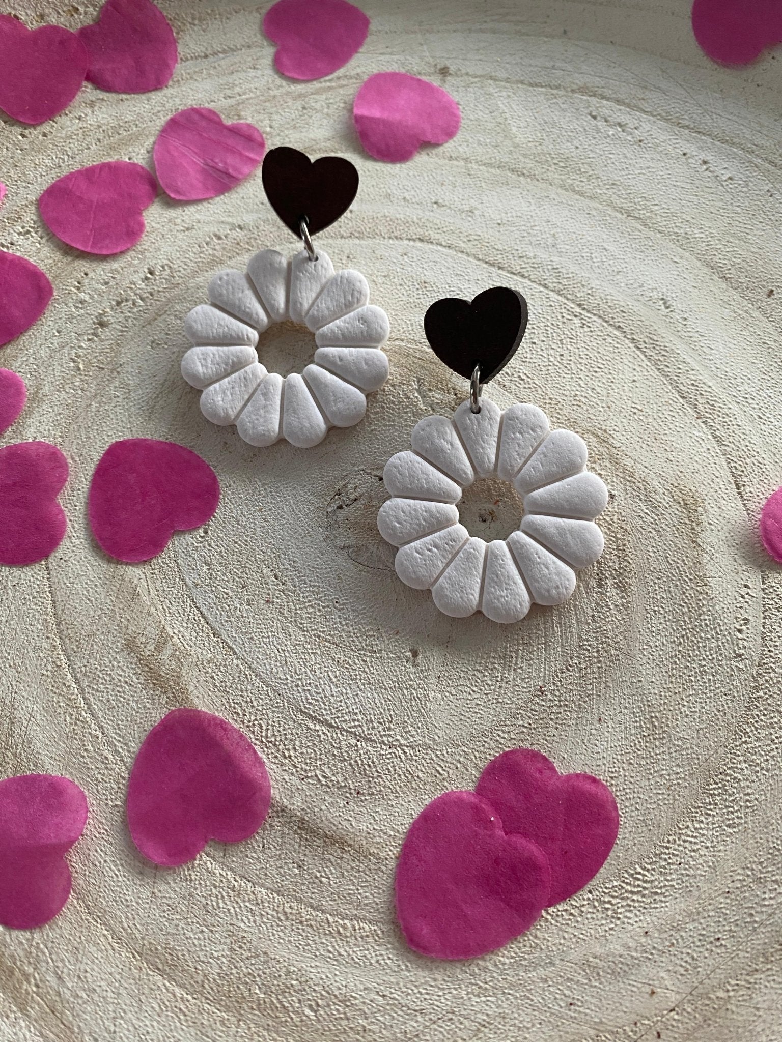 Mearrings.nl - Elegance - Beach Stones - Earrings - Polymeerklei_Earrings - Blossom