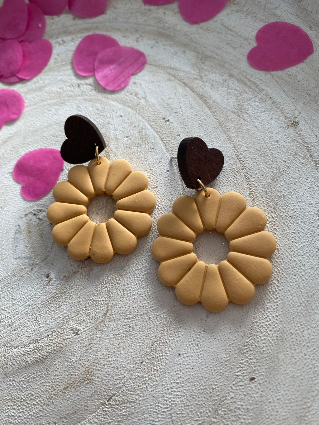 Mearrings.nl - Elegance - Beach Stones - Earrings - Polymeerklei_Earrings - Blossom