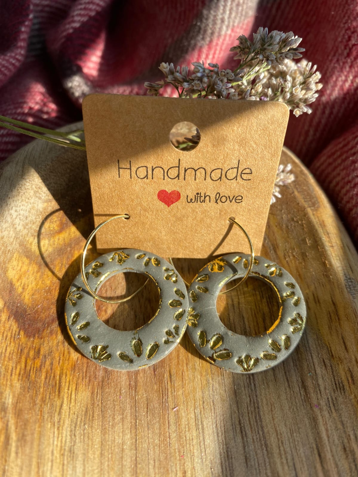 Mearrings.nl - Elegance - Beach Stones - Earrings - Polymeerklei_Earrings - Blossom