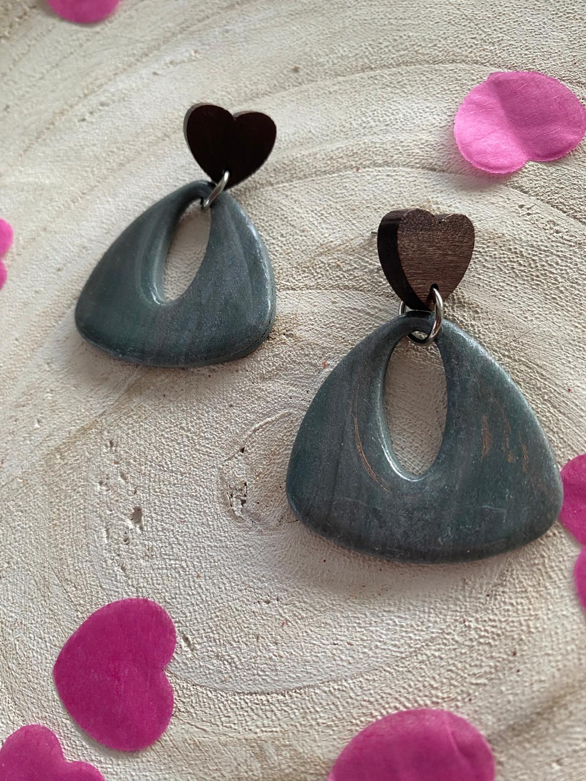 Mearrings.nl - Elegance - Beach Stones - Earrings - Polymeerklei_Earrings - Blossom