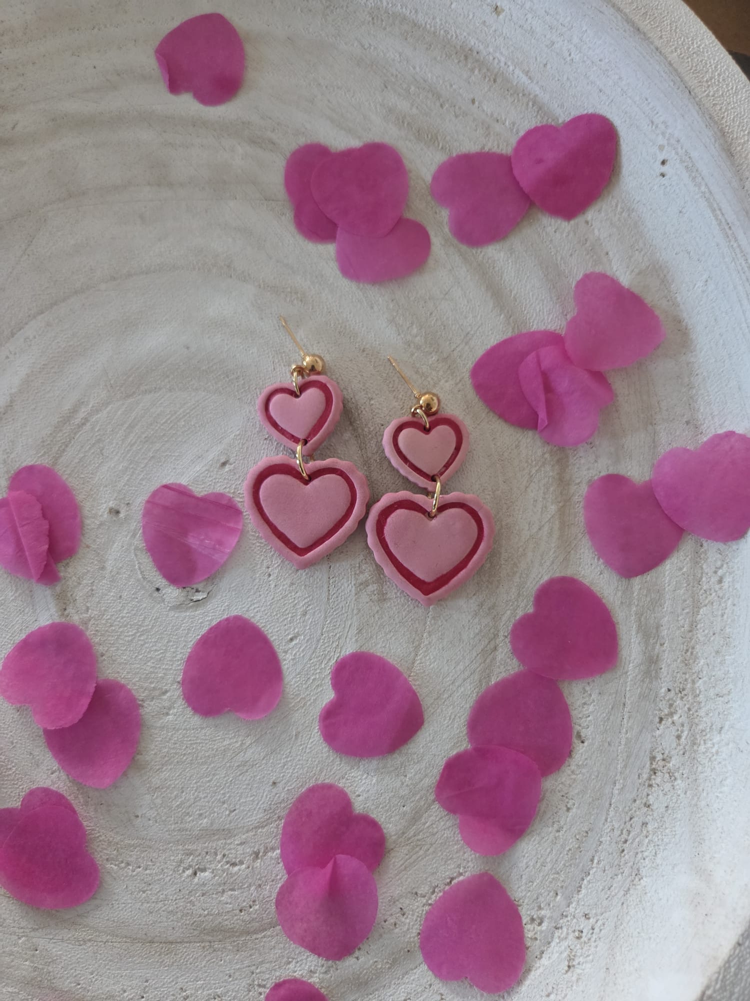 Mearrings.nl - Elegance - Beach Stones - Earrings - Polymeerklei_Earrings - Blossom