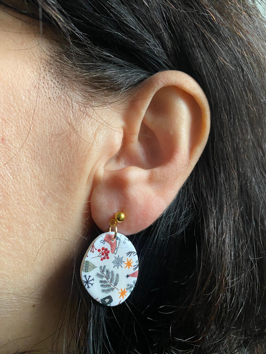 White Christmas Engle